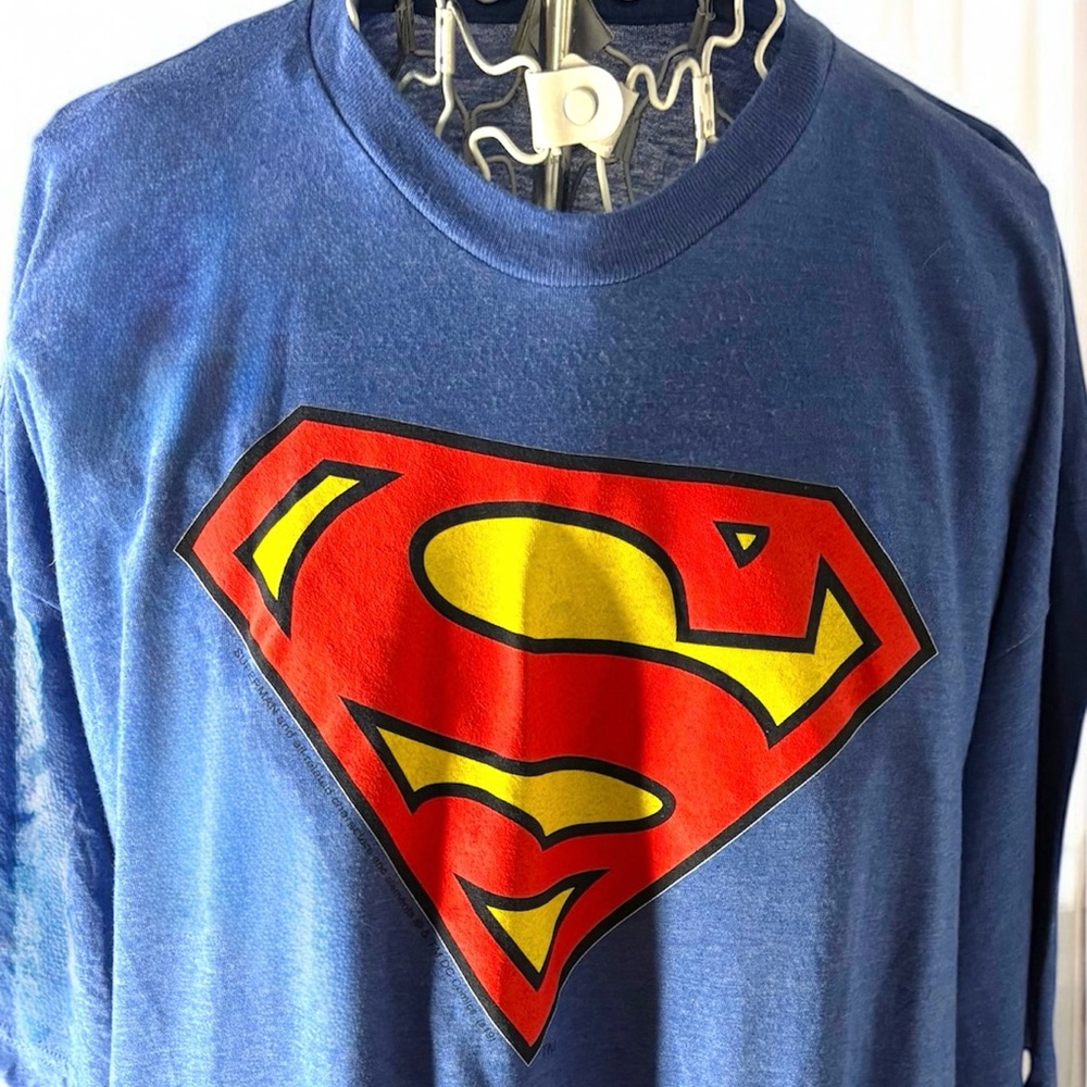 Superman Logo Blue T-Shirt